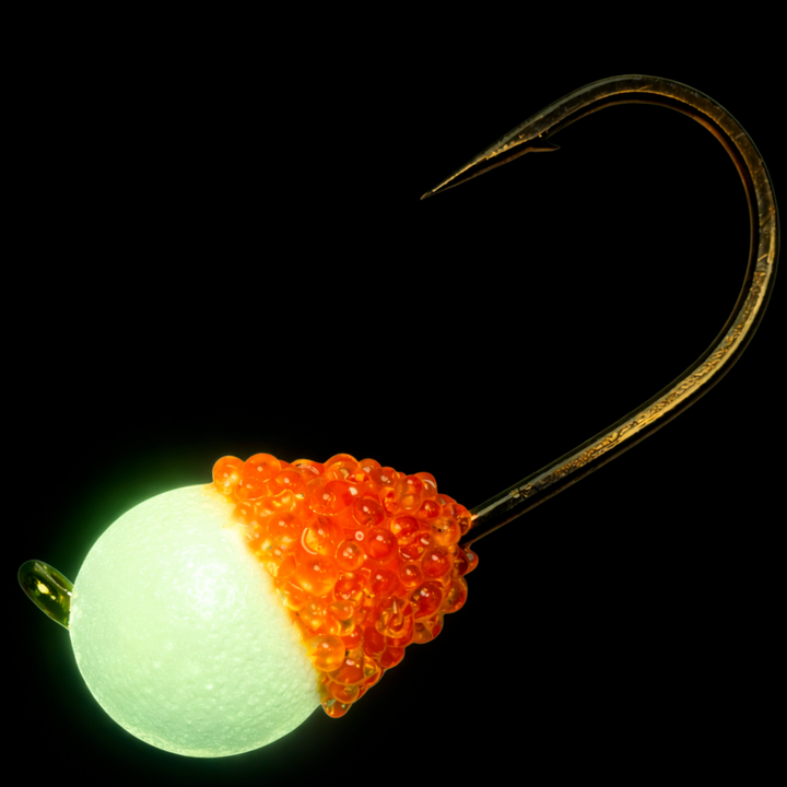 Nico Volfram Morri 6,3mm Fosfori - Koukku #6 1kpl | FO-043