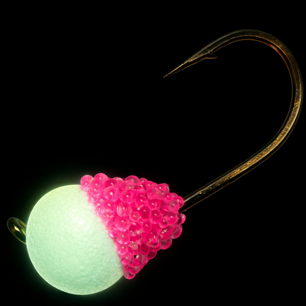 Nico Volfram Morri 6,3mm Fosfori - Koukku #6 1kpl | FO-045-1