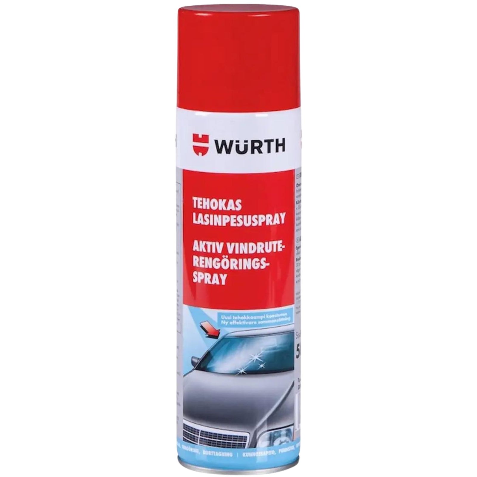 Würth Tehokas lasinpesuneste spray 500ml