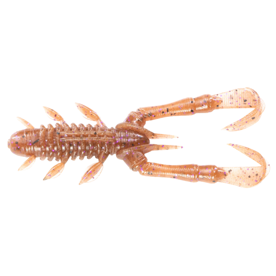 Noike Busy Bro 2.8" Jigi 6kpl | #37 - Brown Cinnamon Purple