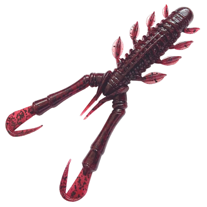 Noike Busy Bro 3.5" Jigi 6kpl | #103 - Dark Red