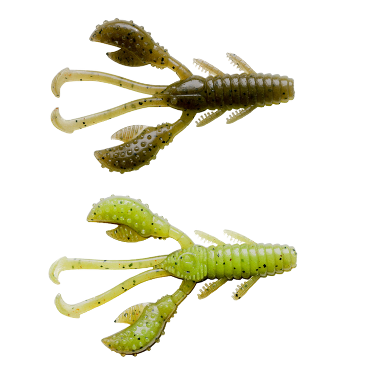 Noike Mighty Mama 2.8" Jigi 7kpl | #131 - Green Pumpkin Chartreuse