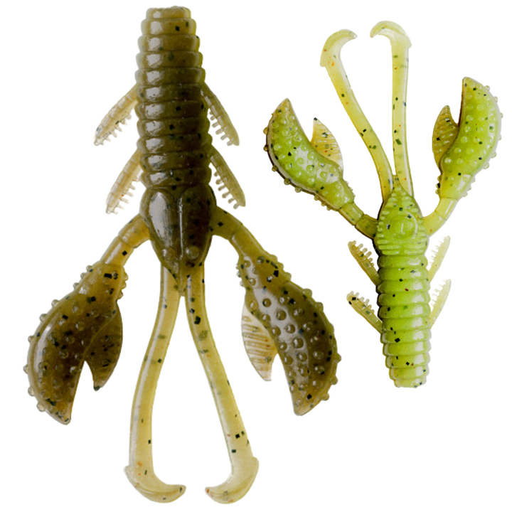 Noike Mighty Mama 2.8" Jigi 7kpl | #131 - Green Pumpkin Chartreuse