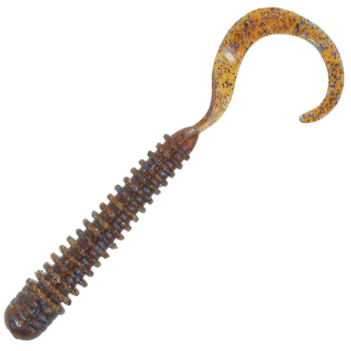 Noike Ring Curly 3" Jigi 12kpl | #34 Cinnamon Blue