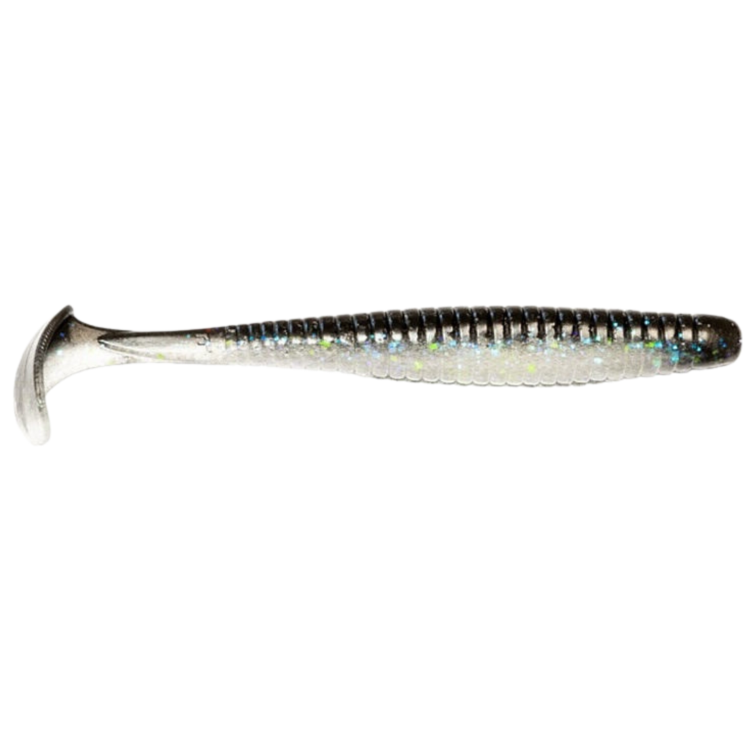 Noike Smokin' Swimmer 3" Jigi 9kpl | #148 Black Shiner