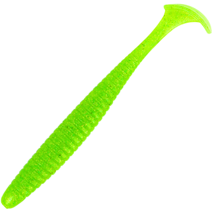 Noike Smokin' Swimmer 3" Jigi 9kpl | #44 Chartreuse