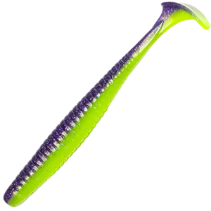 Noike Smokin' Swimmer 4" Jigi 6kpl | #149 Purple Chartreuse