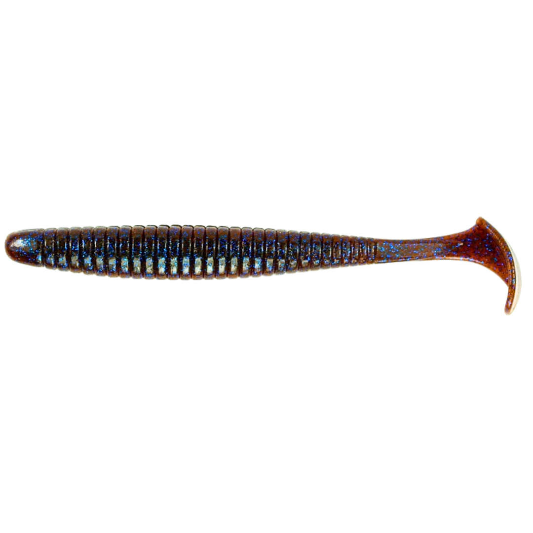 Noike Smokin' Swimmer 4" Jigi 6kpl | #34 Cinnamon Blue