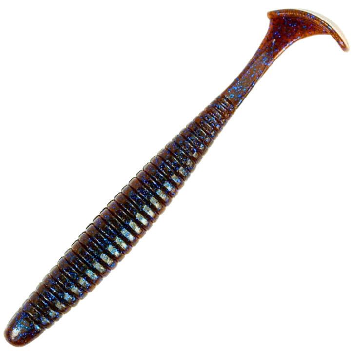 Noike Smokin' Swimmer 4" Jigi 6kpl | #34 Cinnamon Blue
