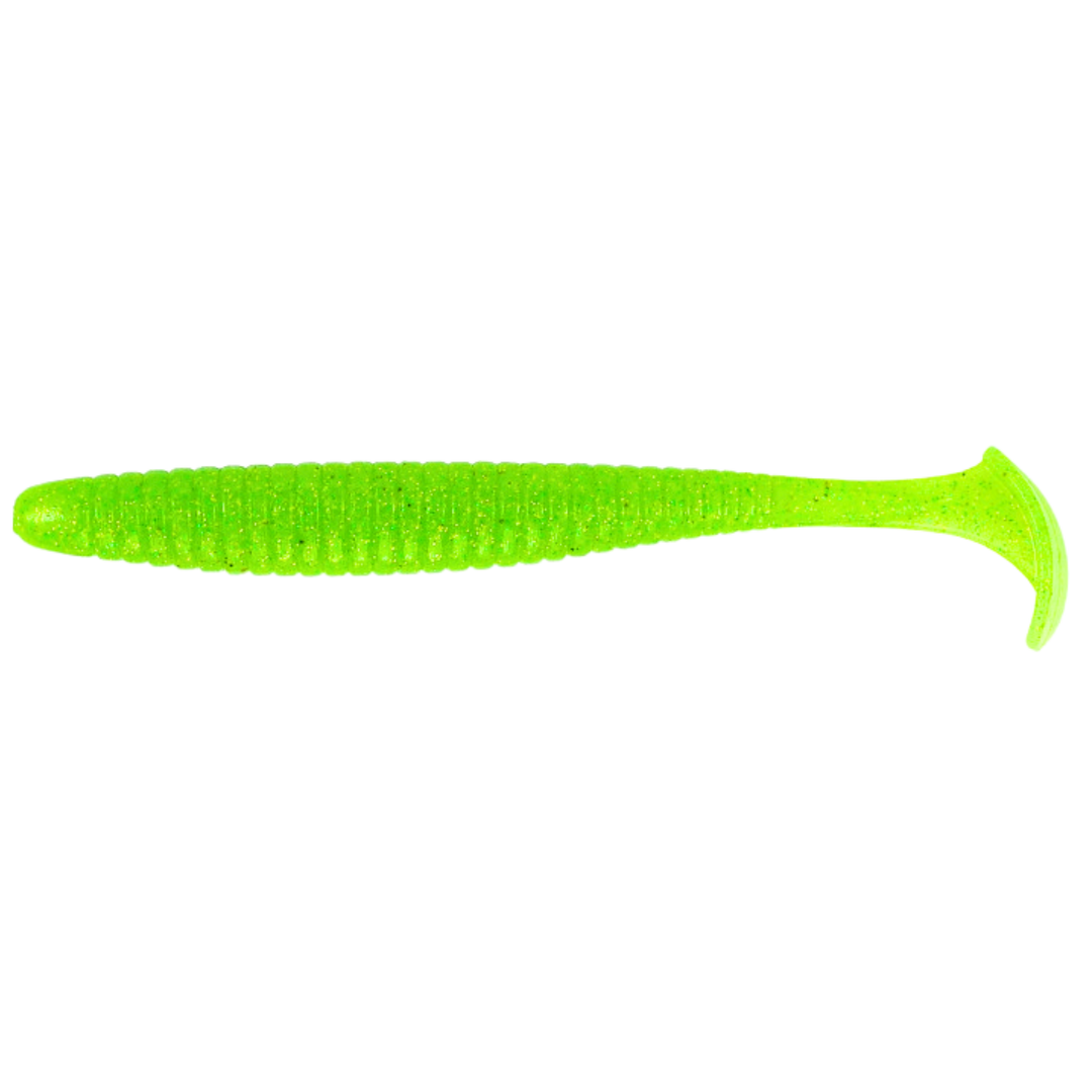 Noike Smokin' Swimmer 4" Jigi 6kpl | #44 Chartreuse