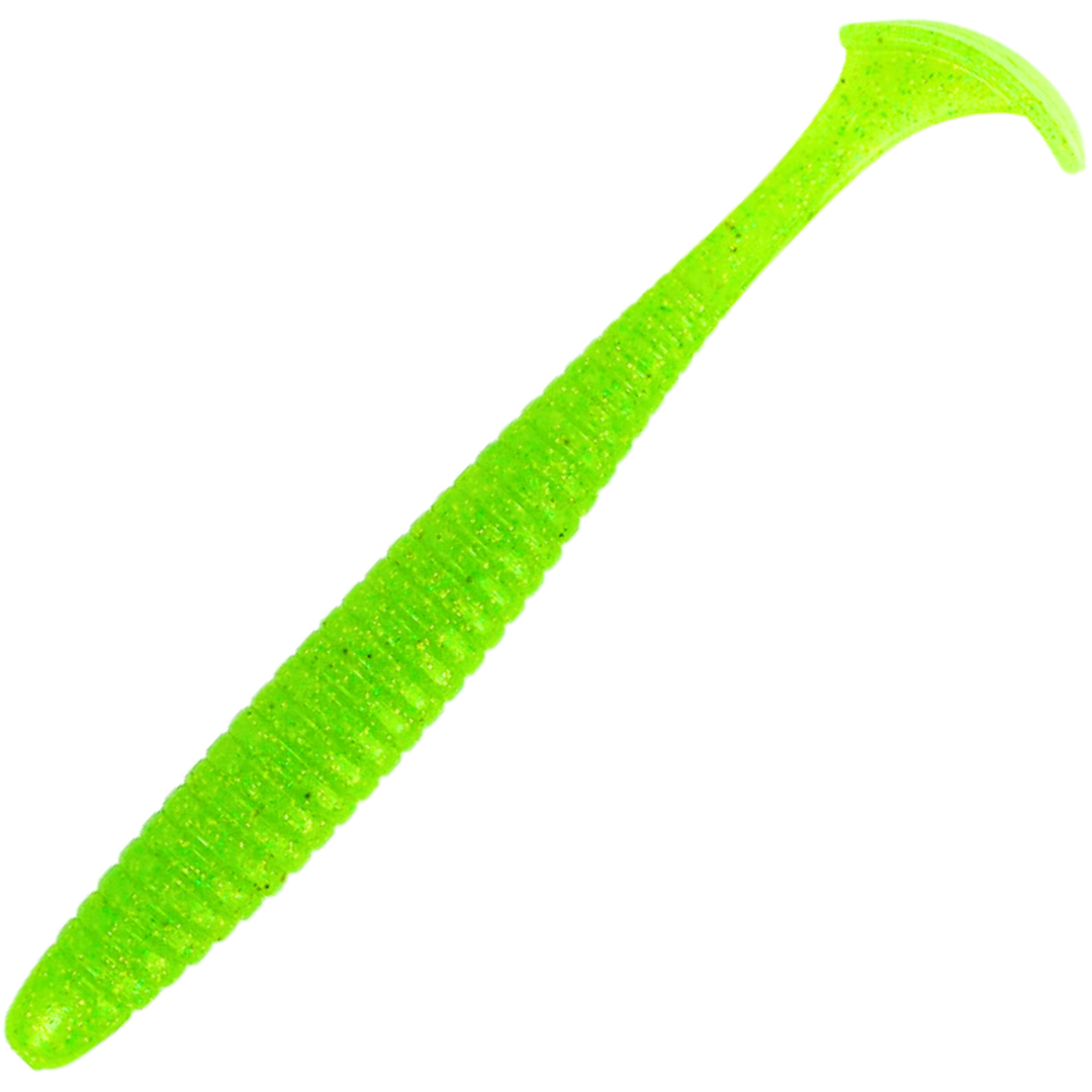 Noike Smokin' Swimmer 4" Jigi 6kpl | #44 Chartreuse