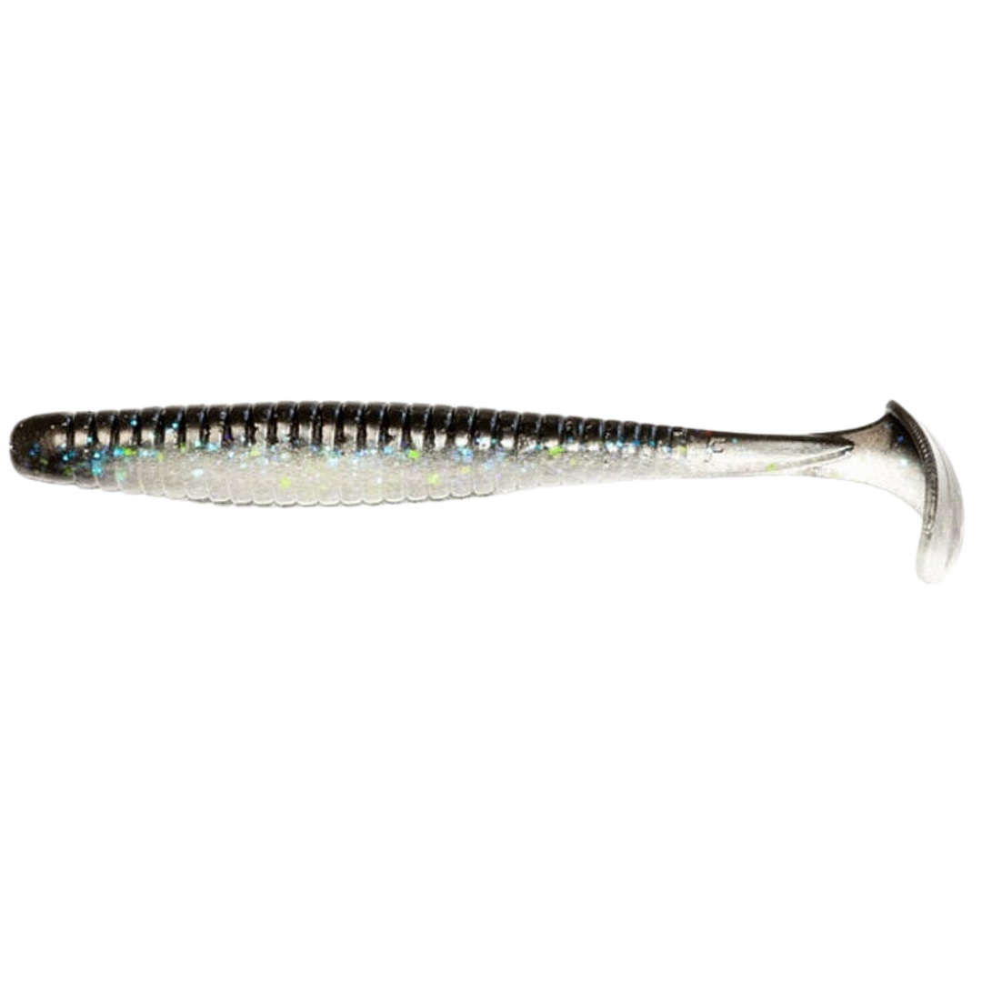 Noike Smokin' Swimmer 5" Jigi 5kpl | #148 Black Shiner
