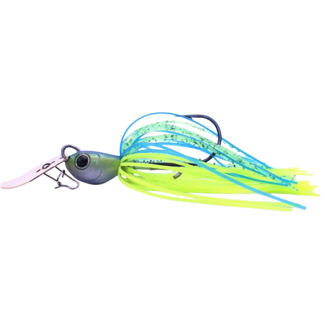 Noike Tiny Kaishin ChatterBlade 9g | #Blue/Chartreuse