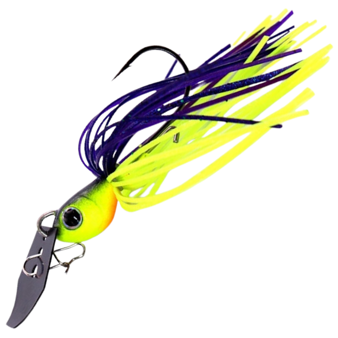 Noike Tiny Kaishin ChatterBlade 9g | Purple/Chart