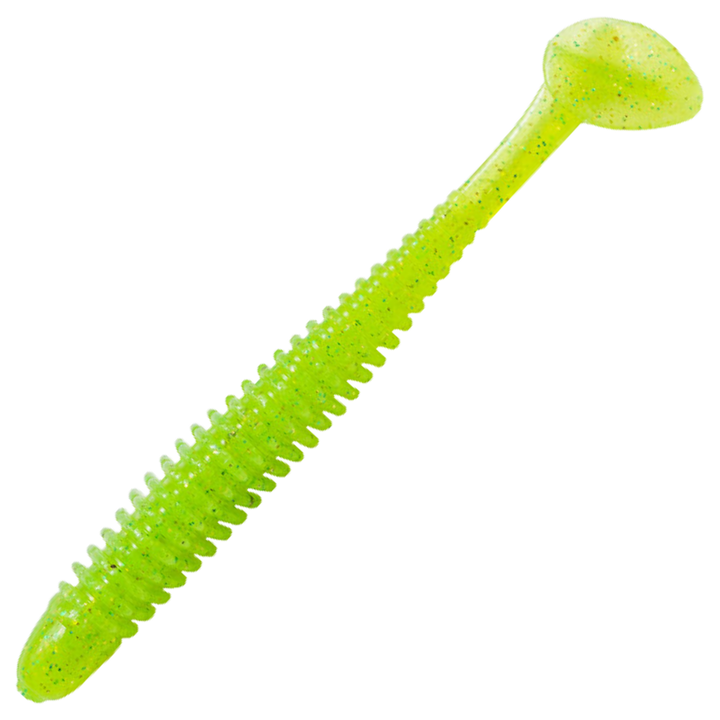 Noike Wobble Shad 2" Jigi 12kpl | #44 - Chartreuse