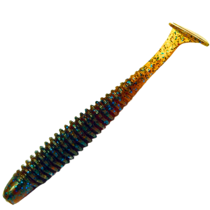 Noike Wobble Shad 2" Jigi 12kpl | #34 - Cinnamon Blue