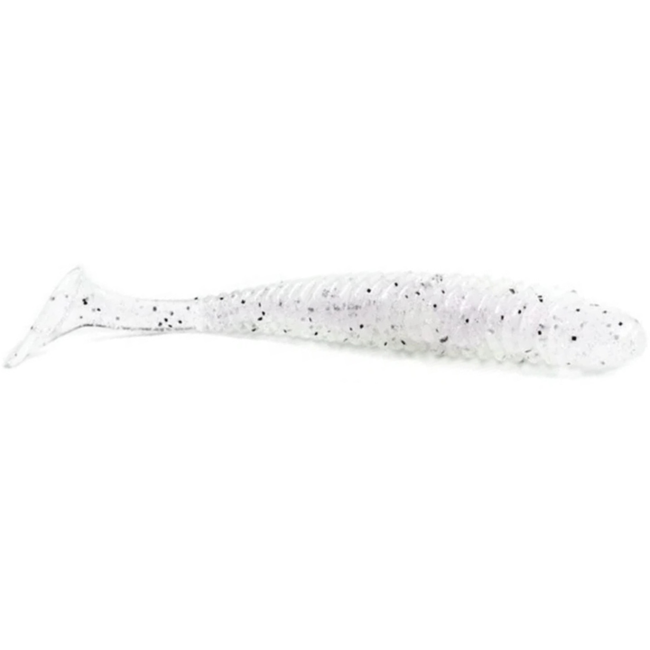 Noike Wobble Shad 2" Jigi 12kpl | #48 - Clear Wakasagi