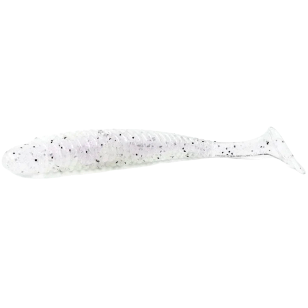Noike Wobble Shad 2" Jigi 12kpl | #48 - Clear Wakasagi