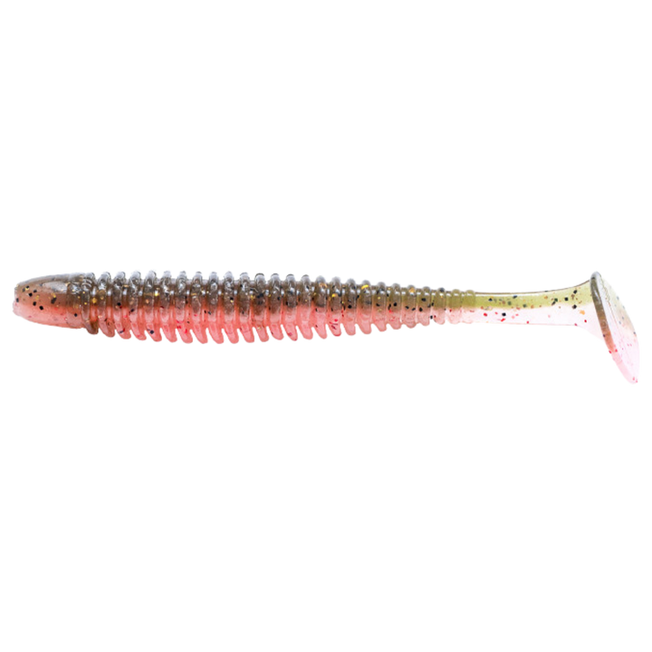 Noike Wobble Shad 3" Jigi 9kpl | #130 Green Pumpkin Blossom