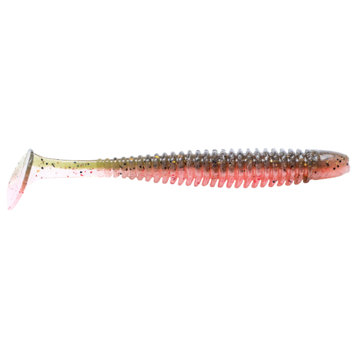 Noike Wobble Shad 3" Jigi 9kpl | #130 Green Pumpkin Blossom