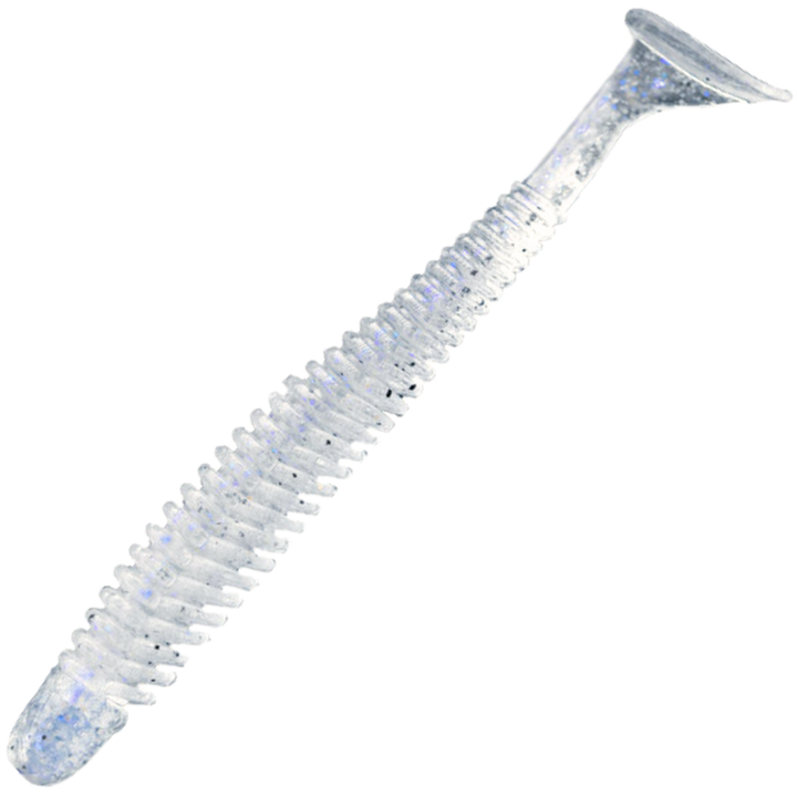 Noike Wobble Shad 3" Jigi 9kpl | #19 Clear Prism