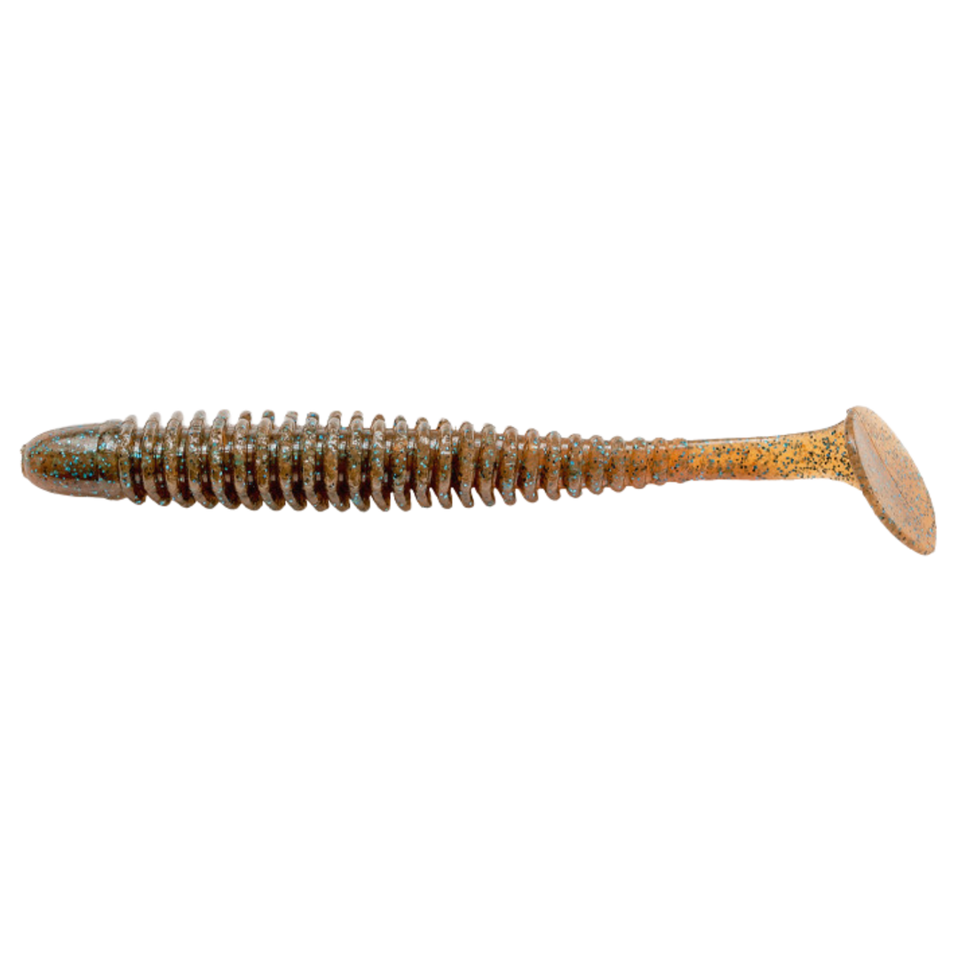 Noike Wobble Shad 3" Jigi 9kpl | #34 Cinnamon Blue
