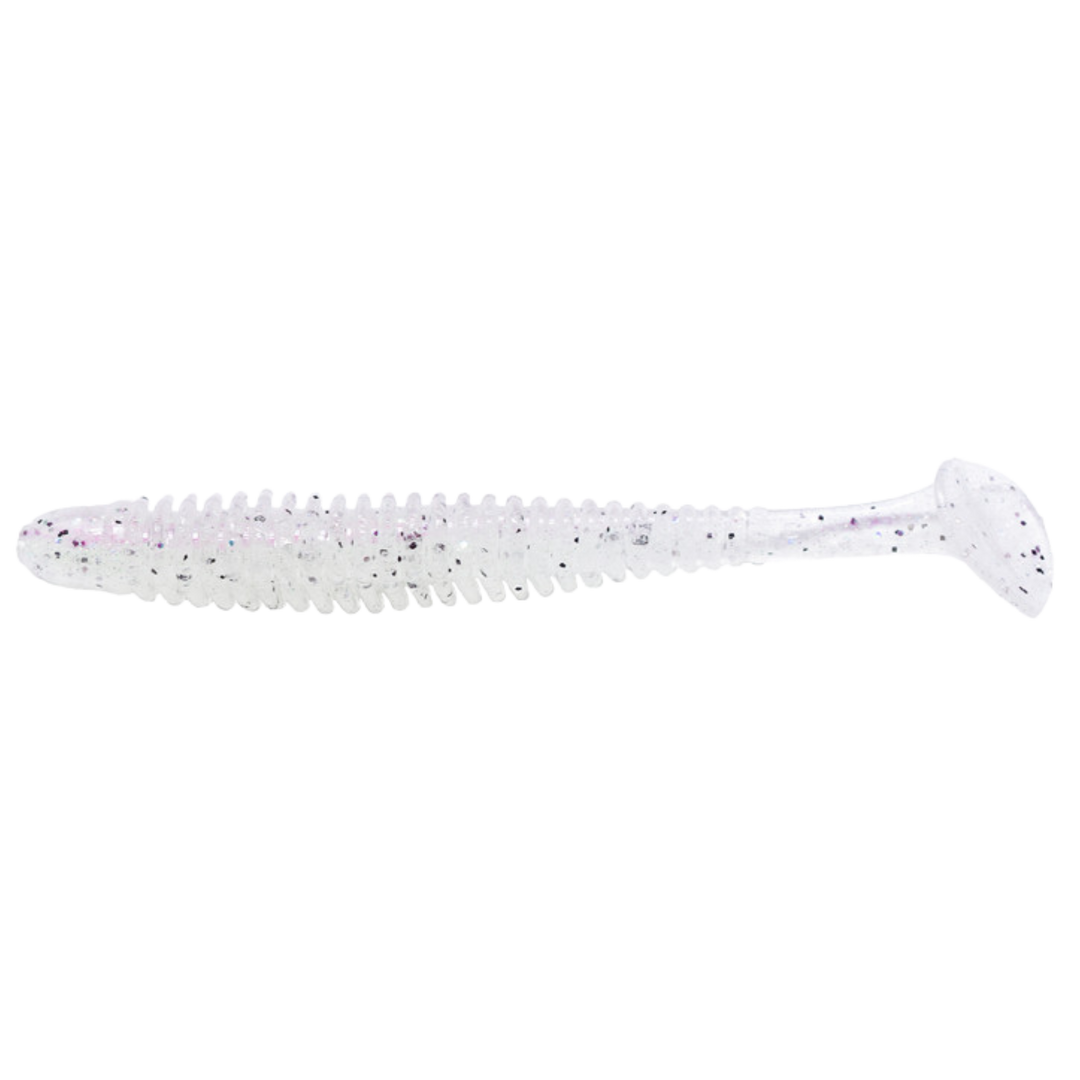 Noike Wobble Shad 3" Jigi 9kpl | #48 Clear Wakasagi
