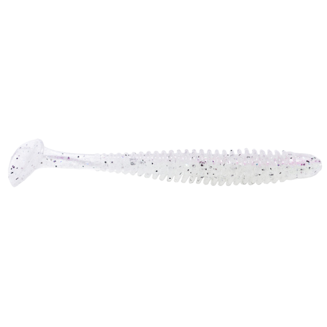 Noike Wobble Shad 3" Jigi 9kpl | #48 Clear Wakasagi