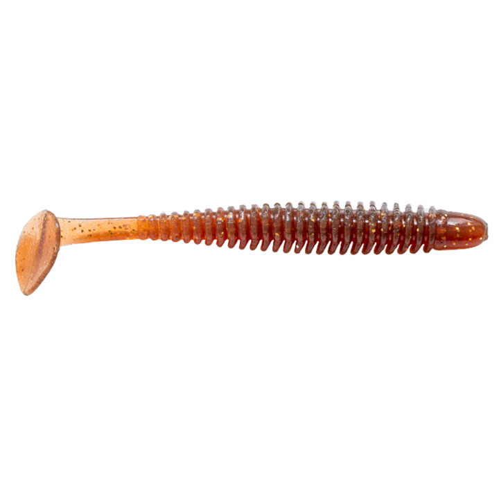 Noike Wobble Shad 4" Jigi 6kpl | #139 Motoroil Gold
