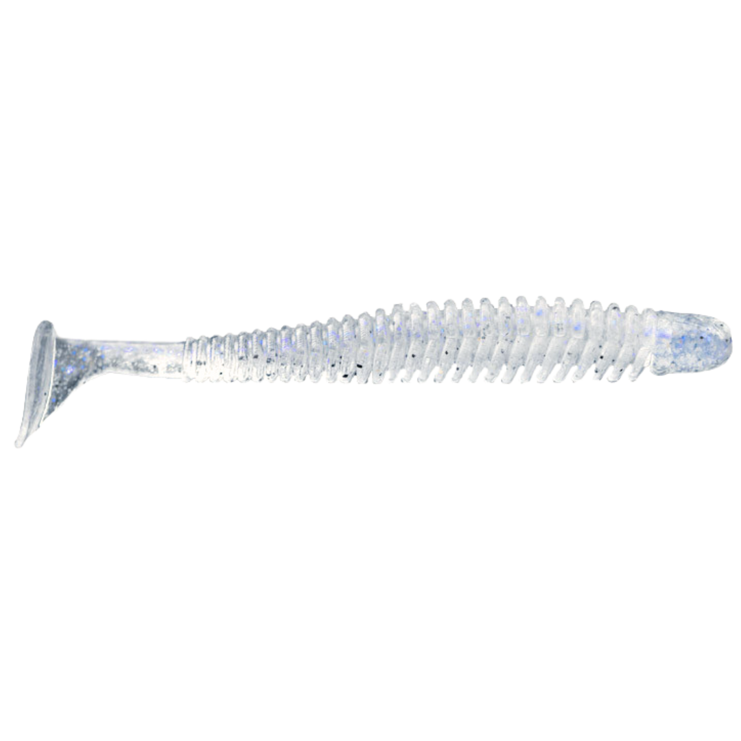 Noike Wobble Shad 4" Jigi 6kpl | #19 Clear Prism