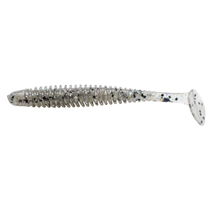 Noike Wobble Shad 4" Jigi 6kpl | #27 Rainbow Smoke