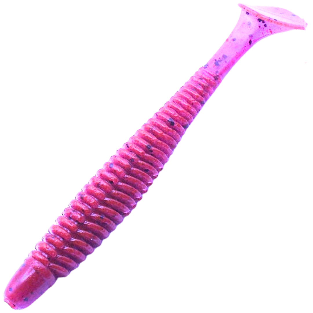 Noike Wobble Shad 4" Jigi 6kpl | #99 Chameleon Grape