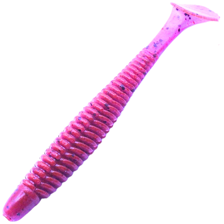 Noike Wobble Shad 4" Jigi 6kpl | #99 Chameleon Grape