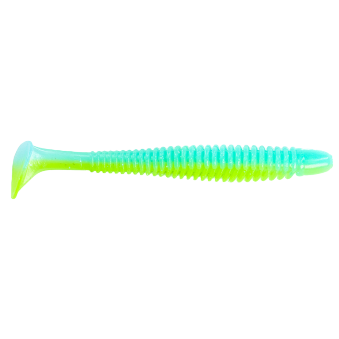 Noike Wobble Shad 7.5" Jigi 2kpl | #147 - Blue Lime Chart