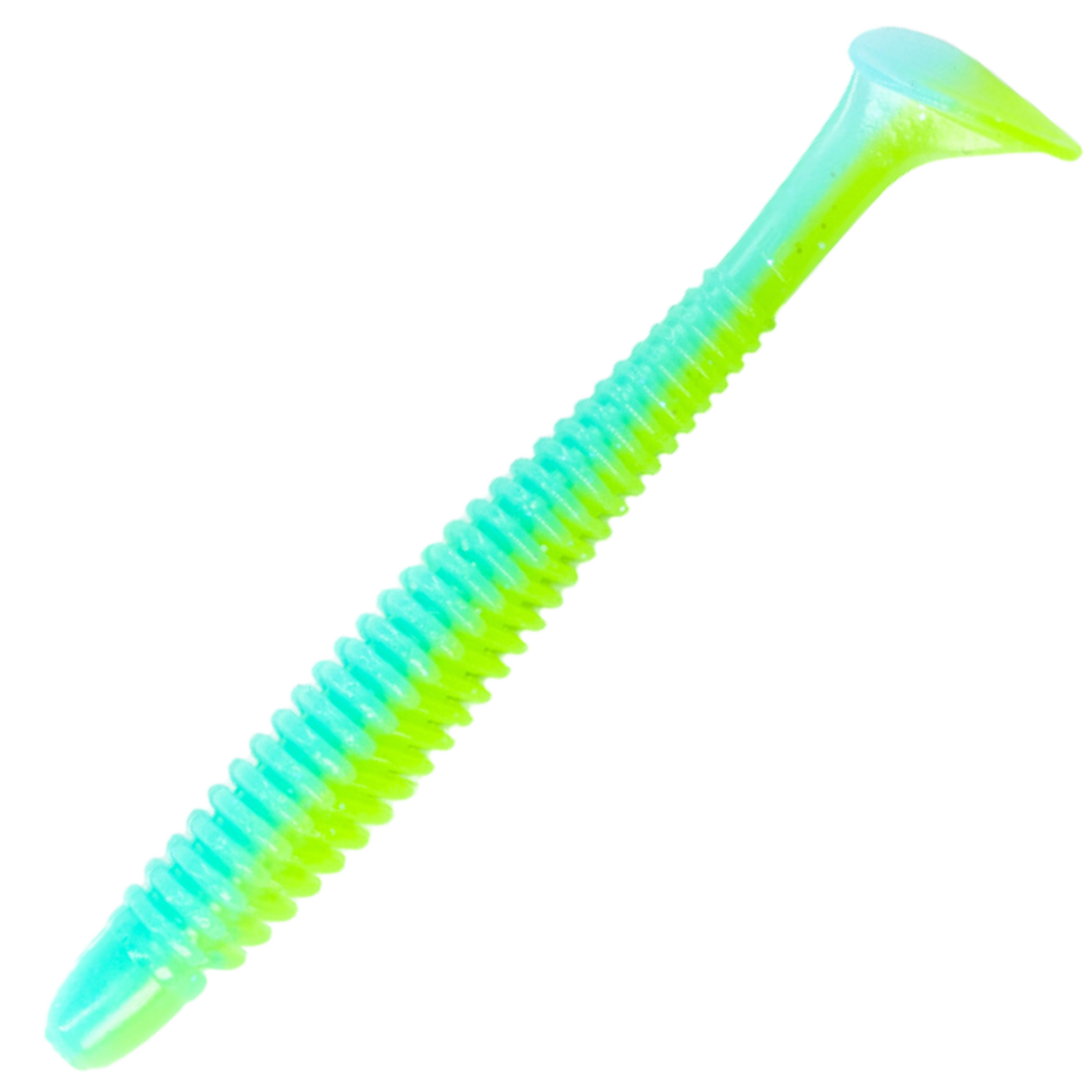 Noike Wobble Shad 7.5" Jigi 2kpl | #147 - Blue Lime Chart
