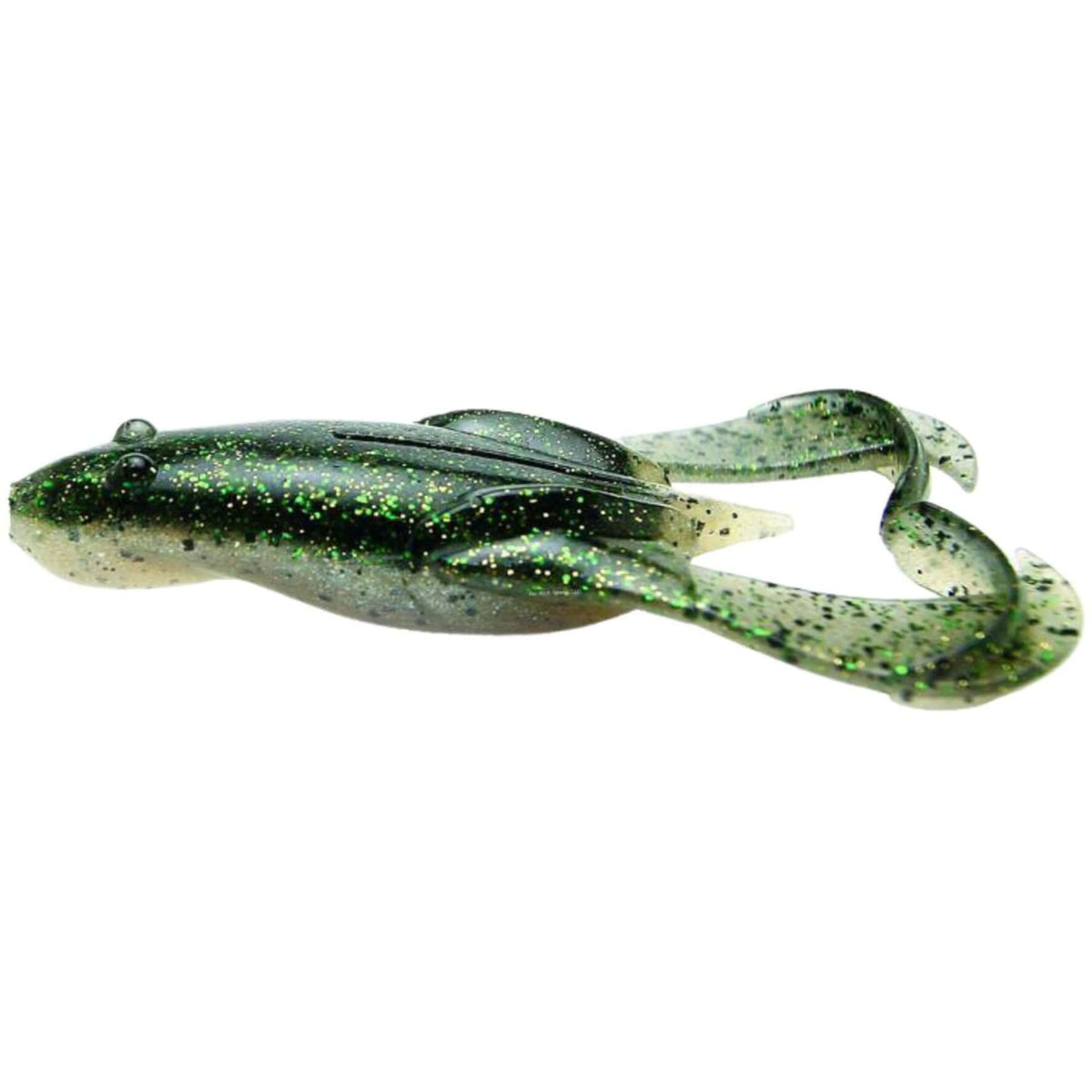 Keitech Noisy Flapper Jigi 3.5&quot; 5kpl | Green Frog