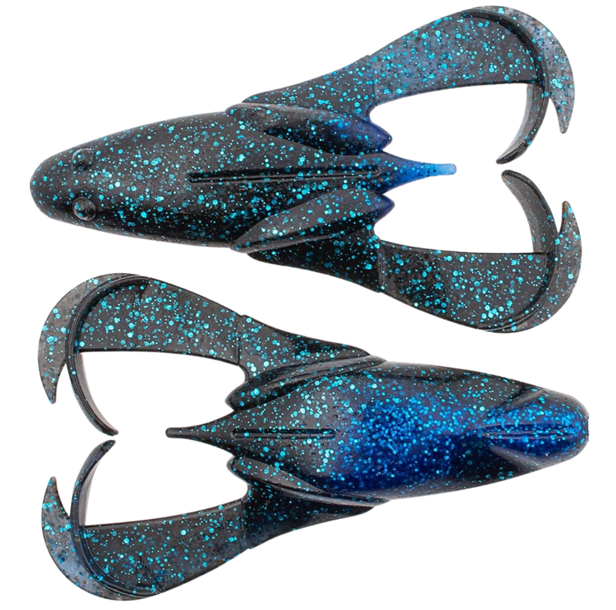 Keitech Noisy Flapper Jigi 3.5" 5kpl | Black Blue