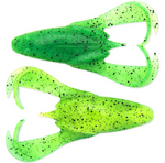 Keitech Noisy Flapper Jigi 3.5" 5kpl | Lime Chartreuse PP