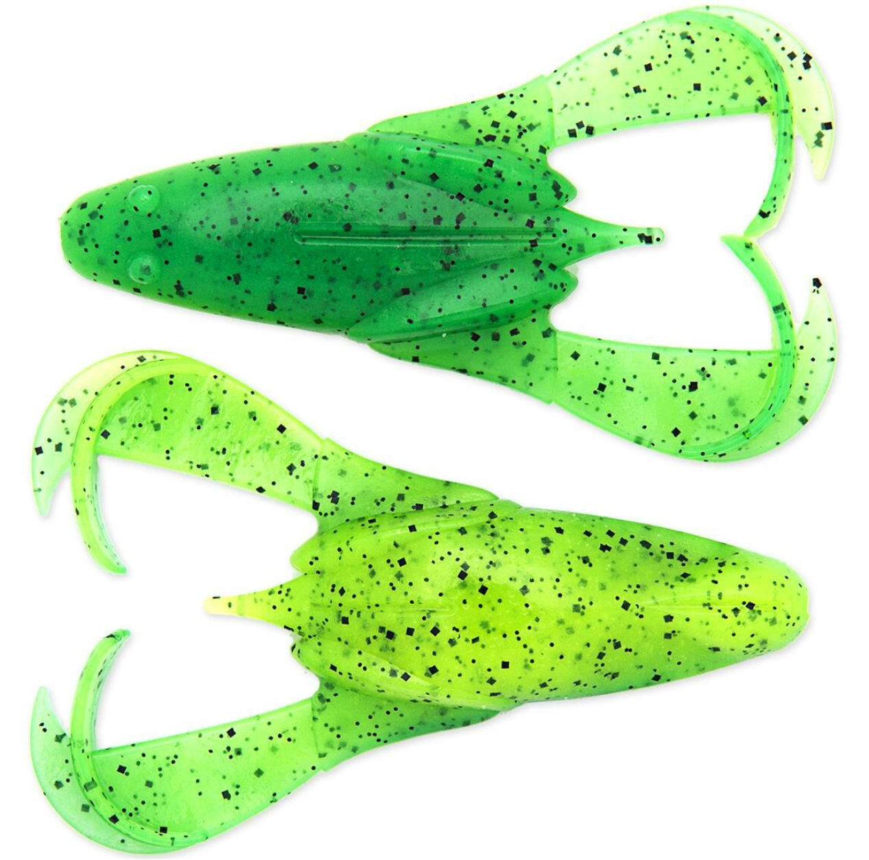 Keitech Noisy Flapper Jigi 3.5" 5kpl | Lime Chartreuse PP