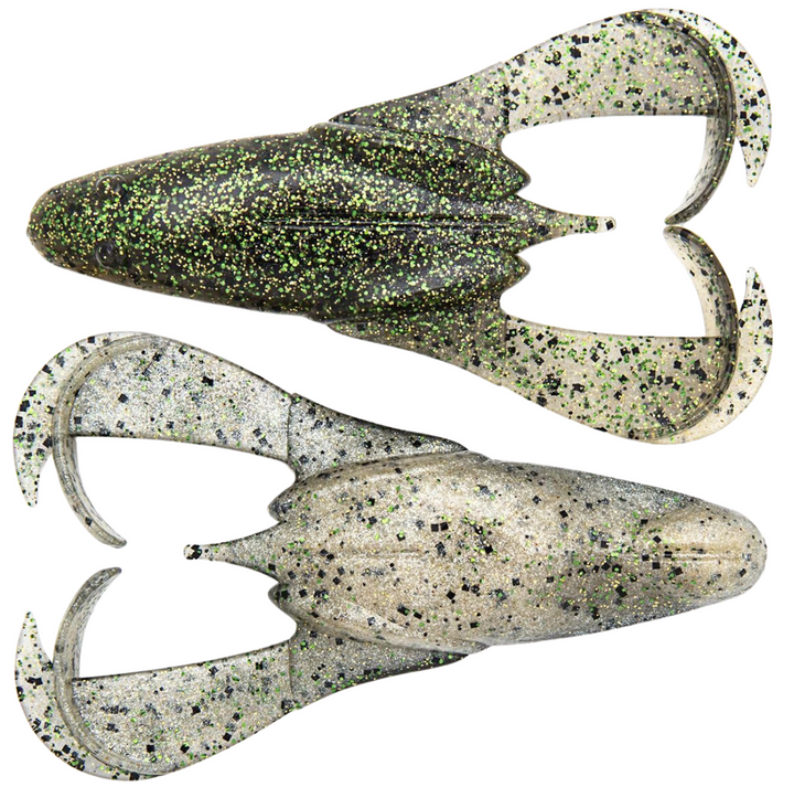 Keitech Noisy Flapper Jigi 3.5" 5kpl | Green Frog