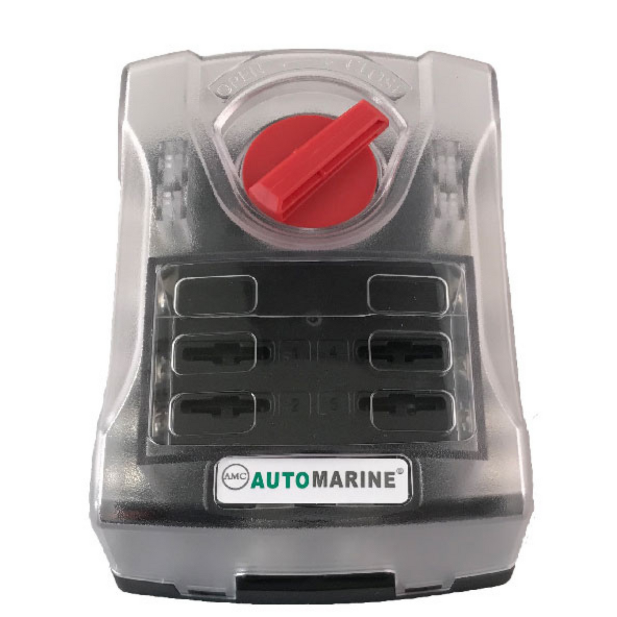 OceanFlex AMC 6-paikkainen Sulakerasia miinuskiskolla