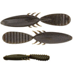 Keitech Paddlin' Beaver Jigi 3.5" 7kpl | Green Pumpkin PP.