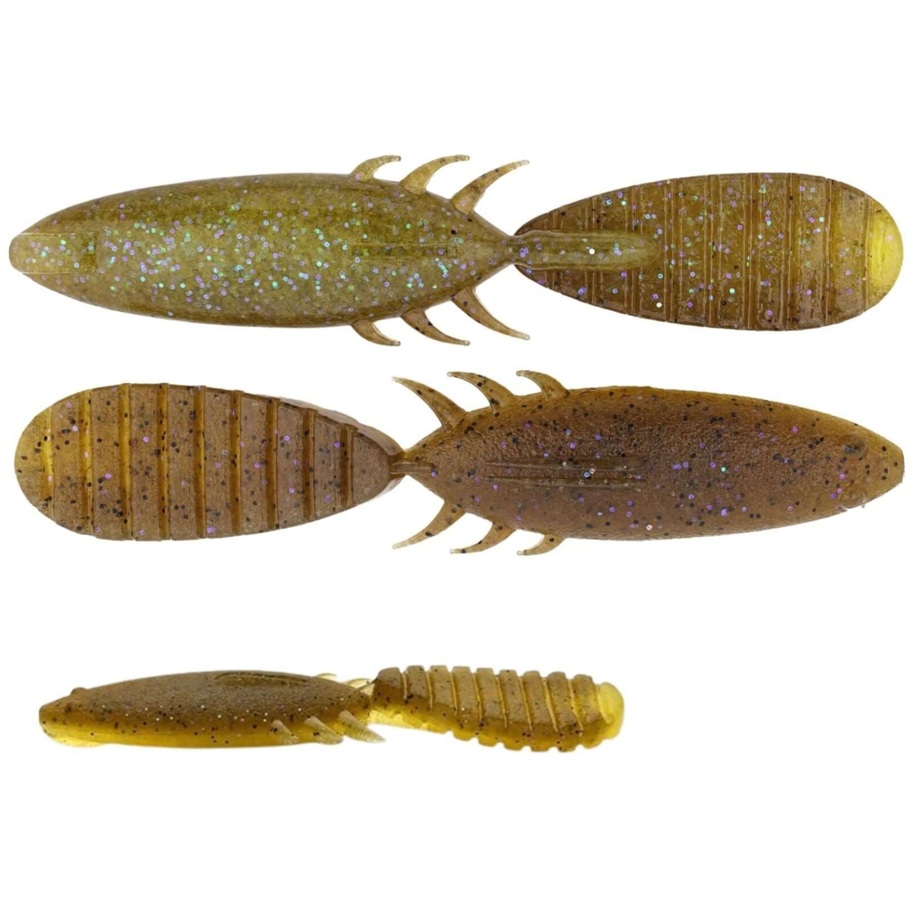 Keitech Paddlin' Beaver Jigi 3.5" 7kpl | Electric Bluegill