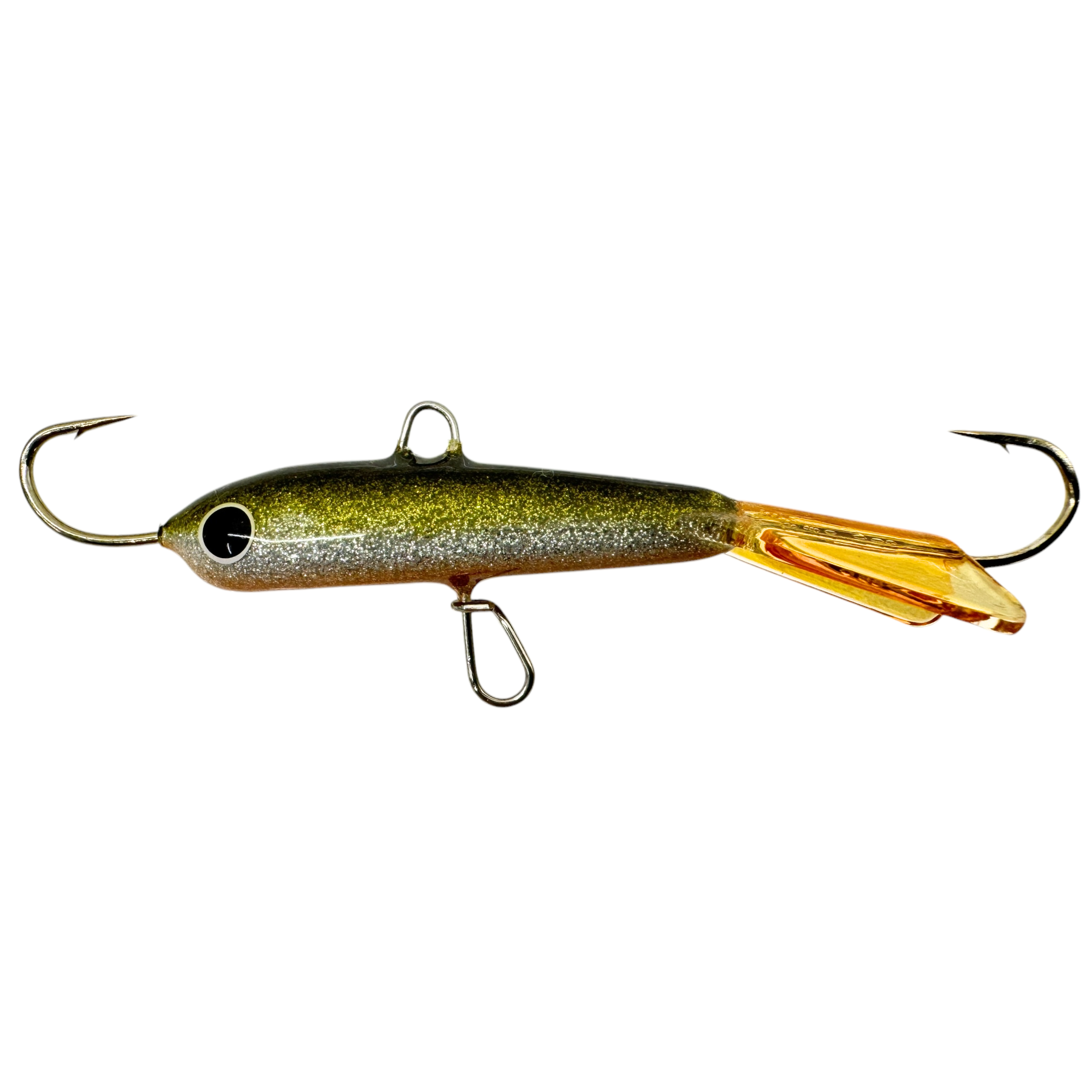 Pilkkipaja Pommi Levypyrstö Tasapaino 78mm 18g | Oliivi hile