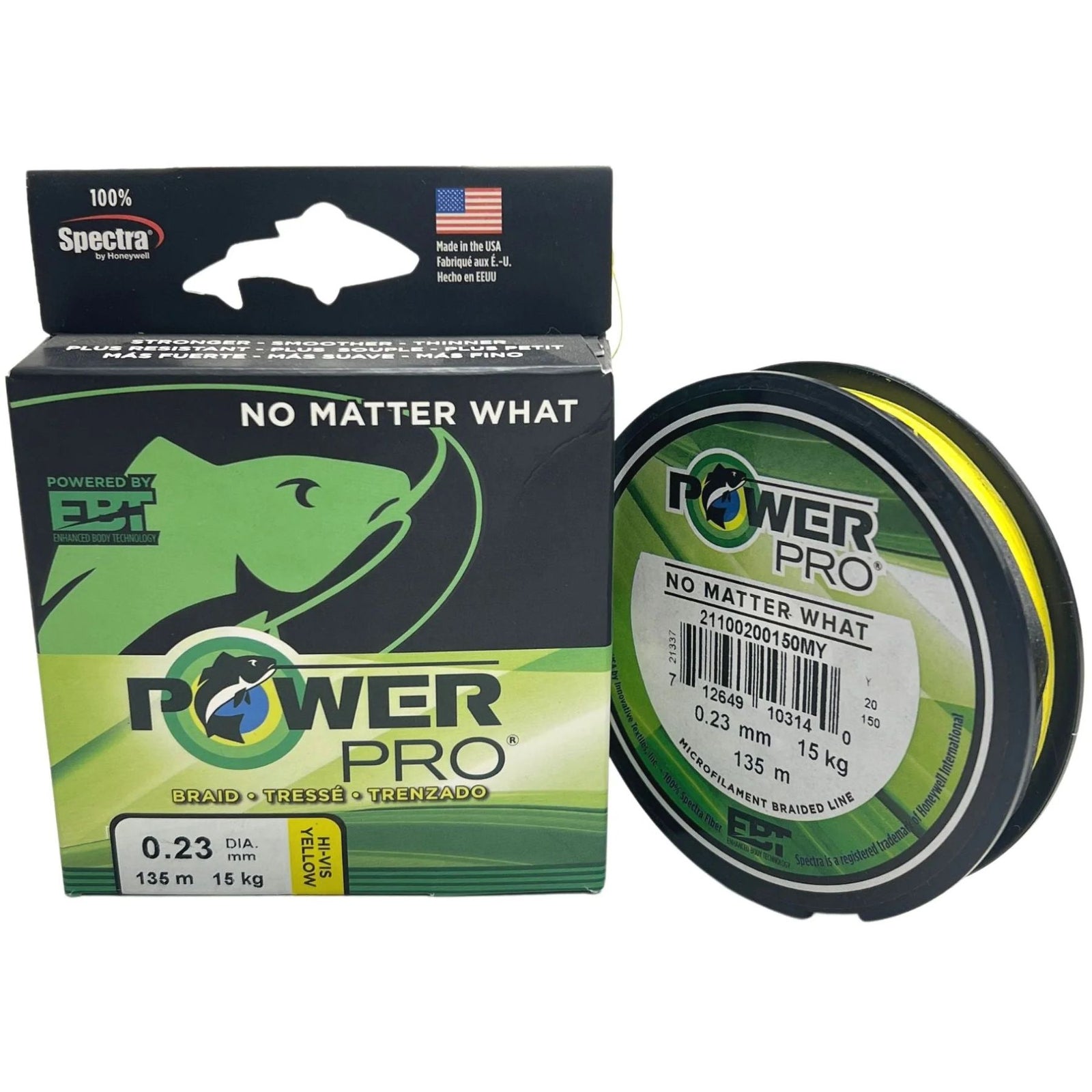 Power Pro Kuitusiima 135m | Hi–Vis Yellow