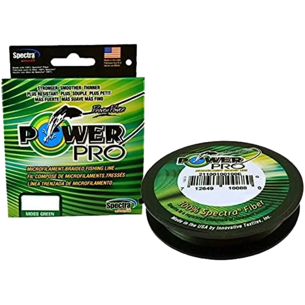 Power Pro kuitusiima 135m Moss Green