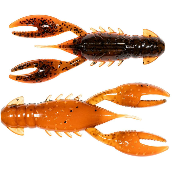 Z-Man Pro CrawZ Jigi 3.5" 3kpl | Green Pumpkin Orange