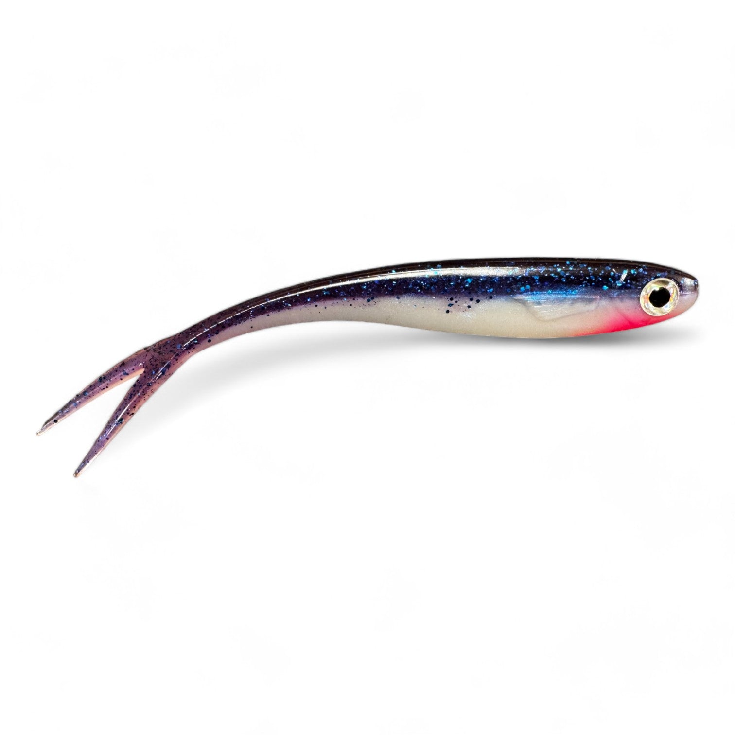 Kuore Baits - Split Tail 15cm | 2kpl jigi | Purple Shad