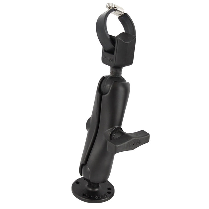 RAM Mounts Keulamoottorin tukisarja klemmarilla  | C-sarja