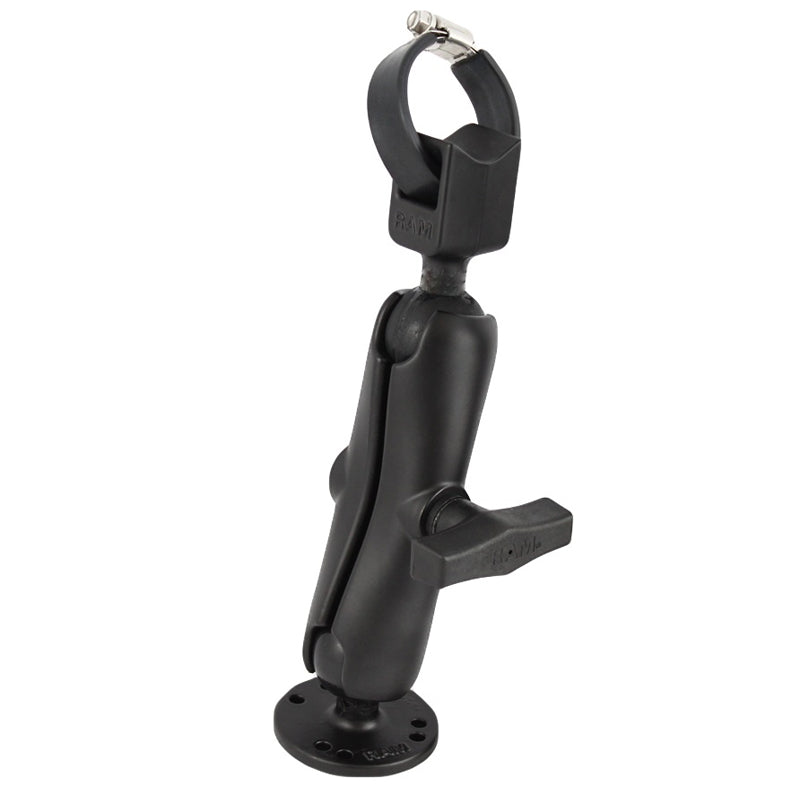 RAM Mounts Keulamoottorin tukisarja klemmarilla  | C-sarja